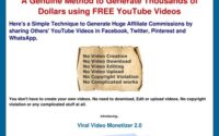 Viral Video Monetizer Affiliate Marketing System