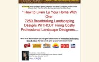 New Updates! 7250 Landscaping Ideas – $56.77 Per Sale + 75% Comms