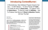 ContestBurner: Amazing Viral Marketing Software – Earn 50%!